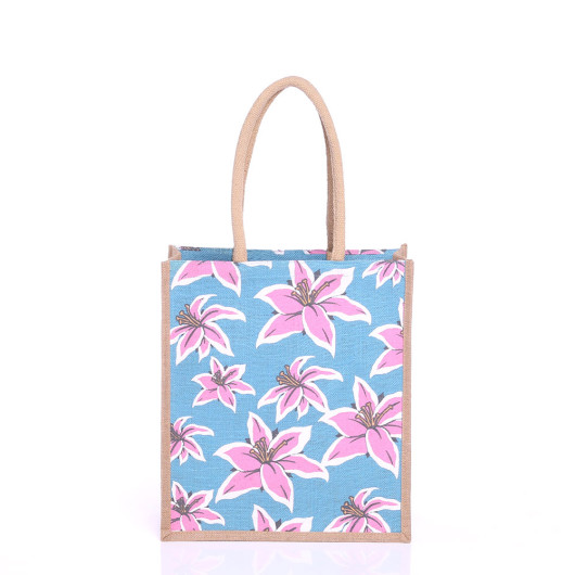 Floral Jute Bags