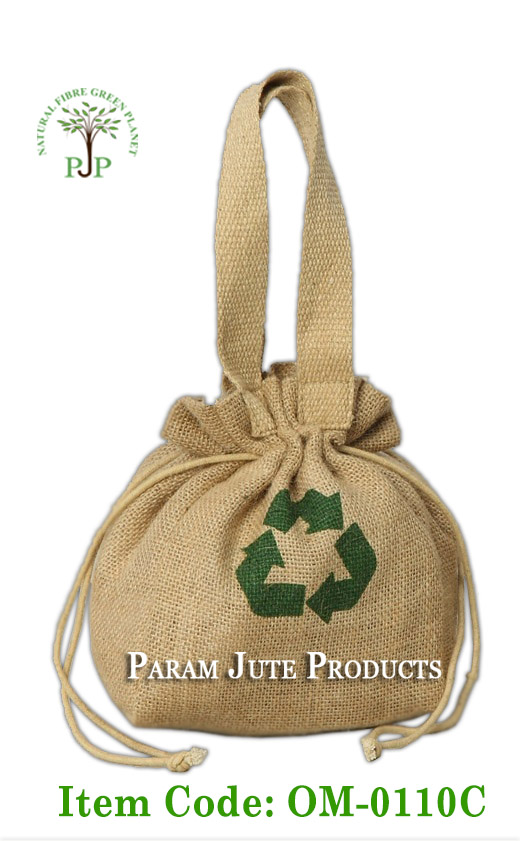 Jute Drawstring Bags