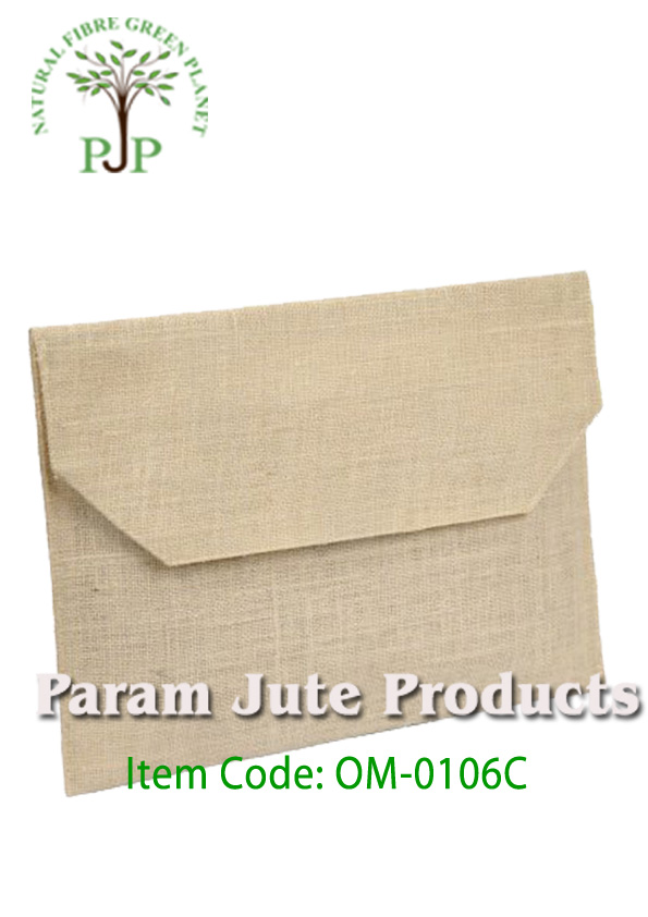 Jute File Folder